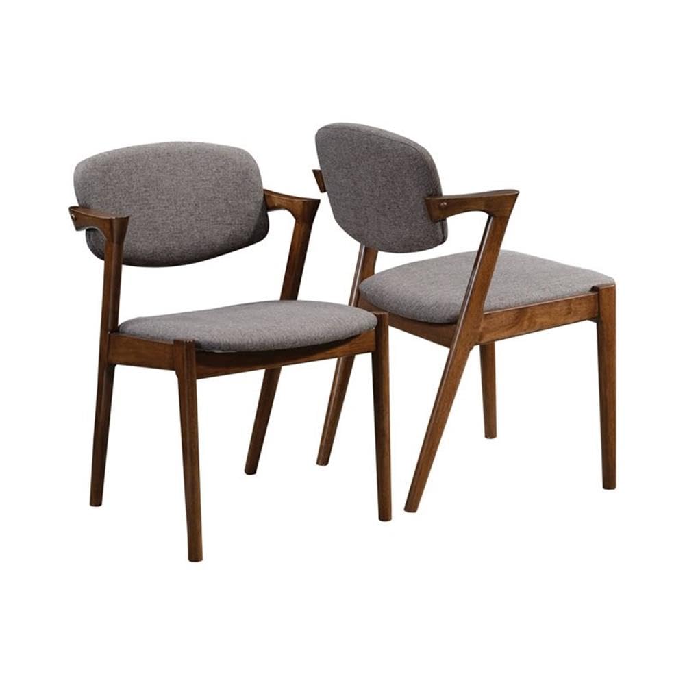 Coaster Malone 7-Piece Dining Set, Dark Walnut