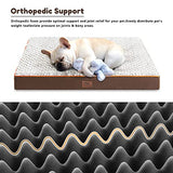 Large Dog Bed for Large, Jumbo, Medium Dogs, Orthopedic Pet Bed Waterproof Mattress