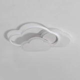 Dimmable LED Cloud Ceiling Light - Modern Flush Mount Lamp for Kids Room