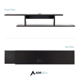 Floating TV Stand, Wall Mounted Floating Media Shelf Organizer Entertainment Center