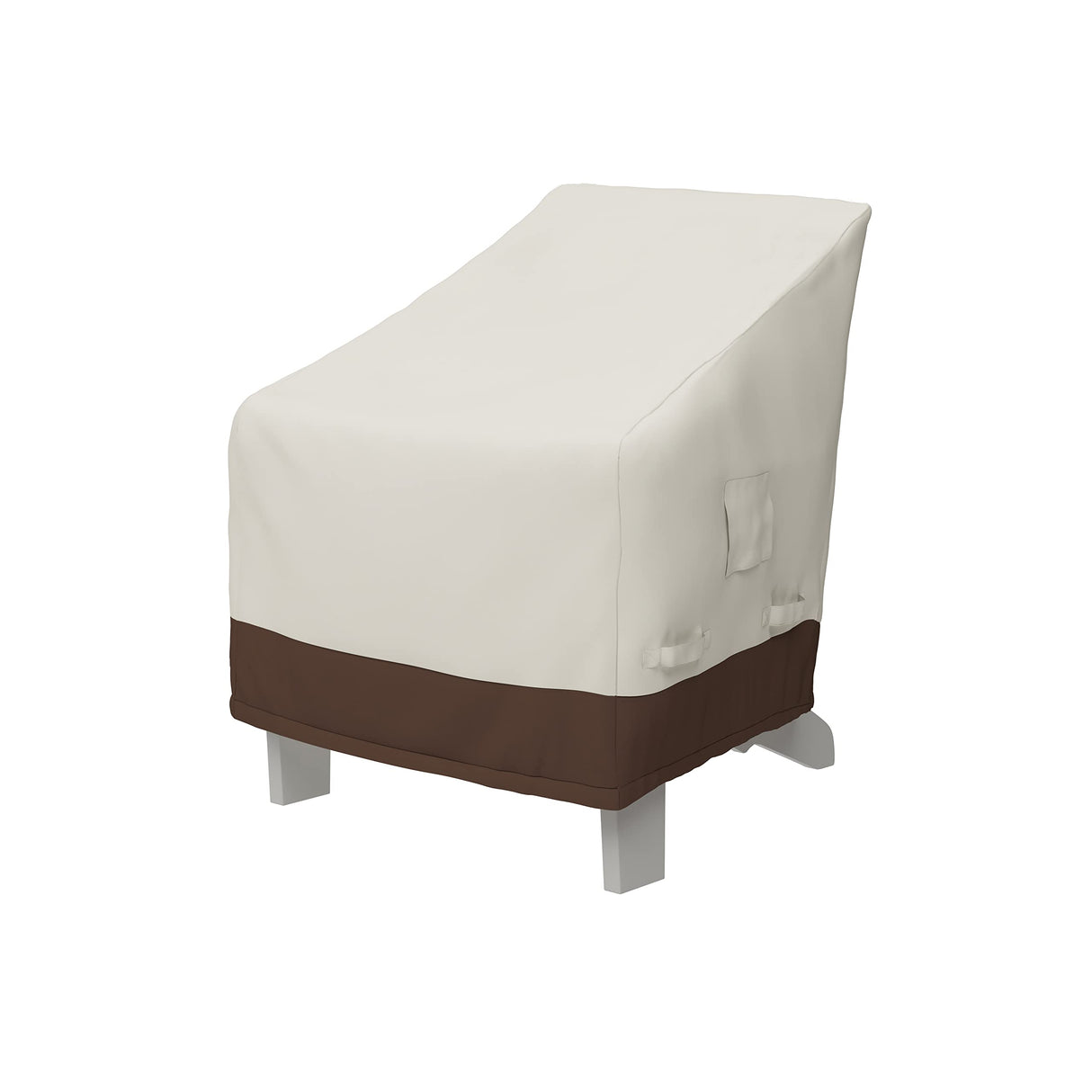 Outdoor Patio Adirondack-Chair Cover, Beige/Tan