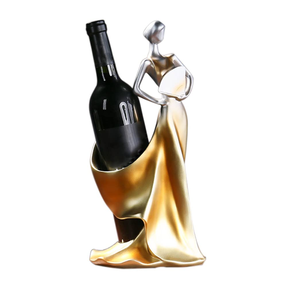 Wine Bottle Holder Beauty Lady Statue Wine Bottle Stand Lady Wine Rack