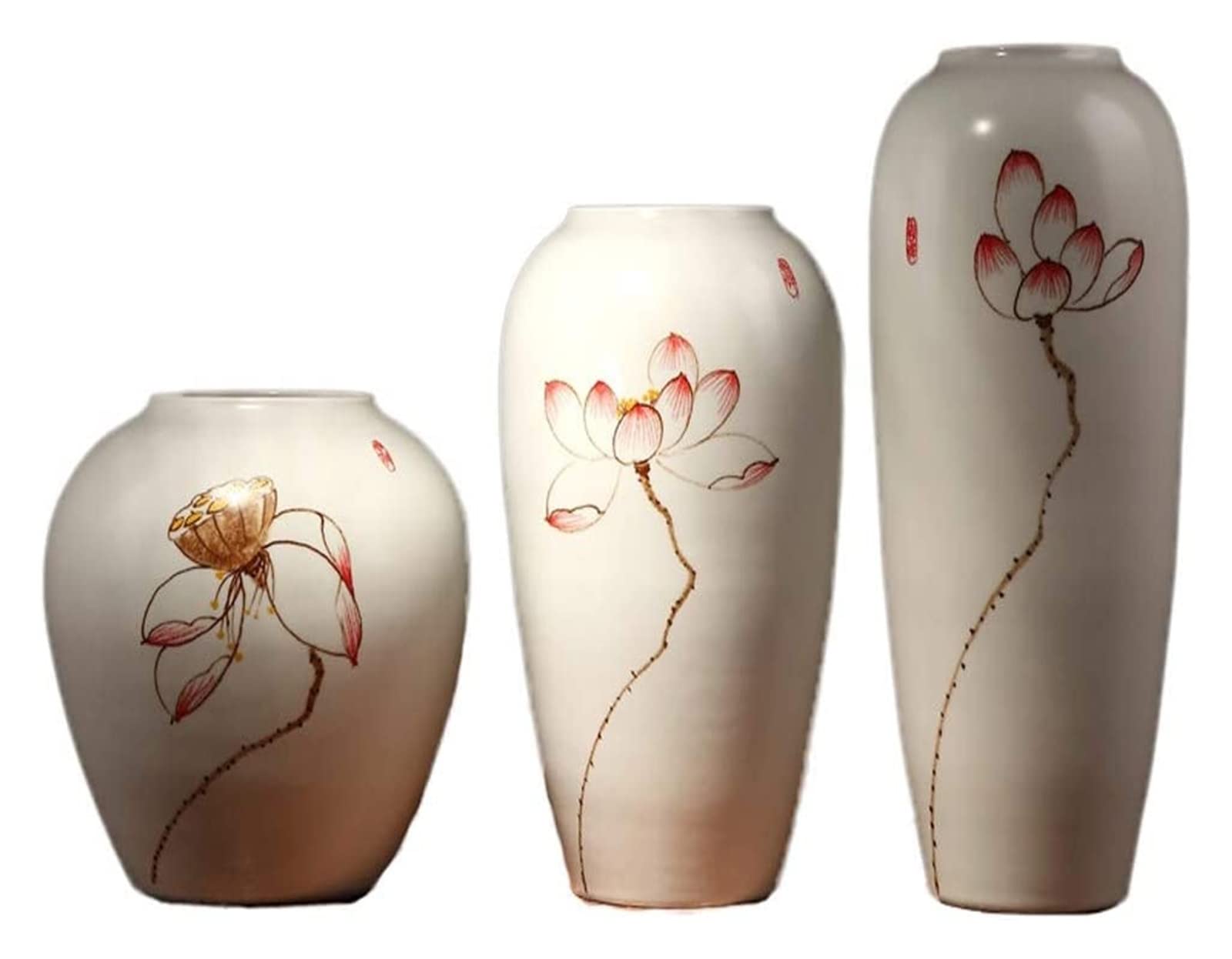 Sculpture Vase Vase Ceramic Jewelry Modern Chinese Dried Flower Flower Arrangement