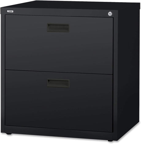 2-Drawer Lateral File, 30 by 18-5/8 by 28-1/8-Inch, Black