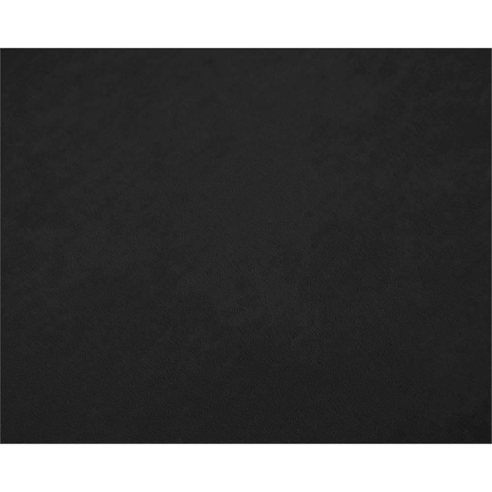 634Black-Sec5C Cozy Collection Contemporary Fiber Filled Comfort Overstuffed Velvet