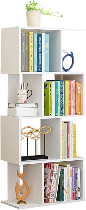 Bookcase Creative Bookshelf Multi-Layer Floor-to-Ceiling Bookcase Home Study Book Storage