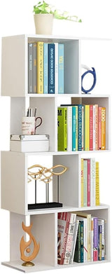 Bookcase Creative Bookshelf Multi-Layer Floor-to-Ceiling Bookcase Home Study Book Storage