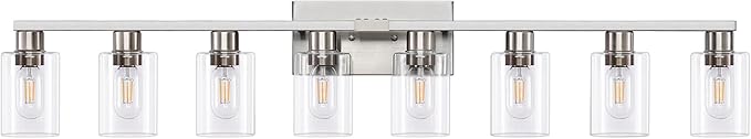 6 Light Bathroom Fixture, 6 Light Vanity Lights, Vintage Black Bathroom Vanity Light