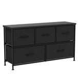 Dresser for Bedroom 5 Fabric Drawers Dresser Clothes Cabinet Storage Organizers