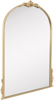 Bordeaux Arch Ornate Mirror (Gold, Small)