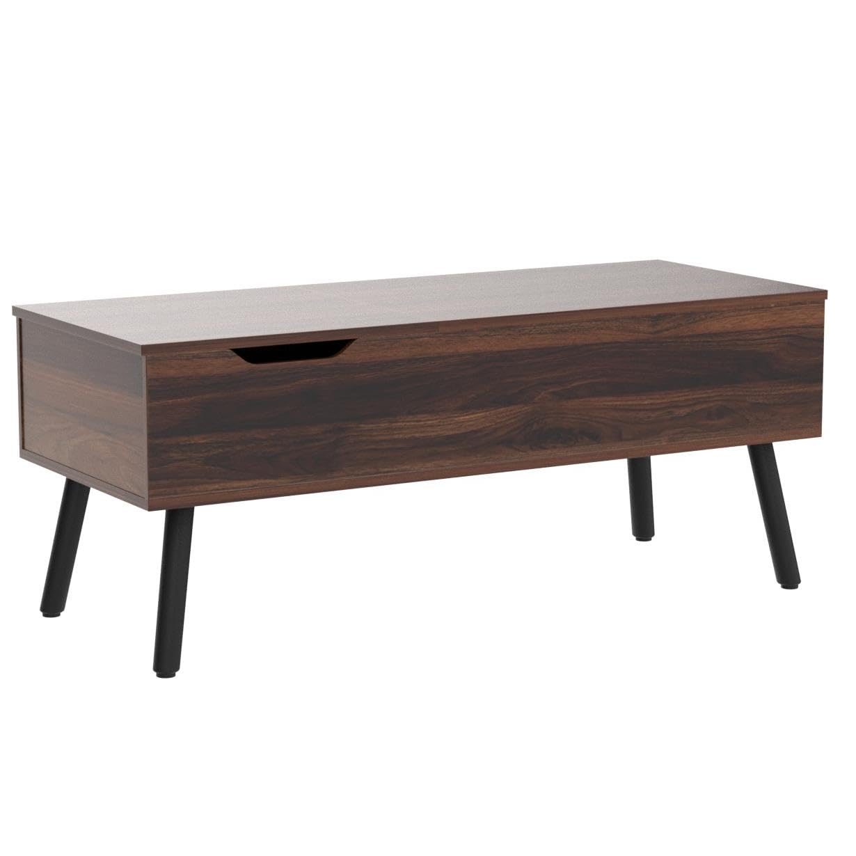 Coffee Table, Lift Top Coffee Table with Separate and Hidden Storage Compartment