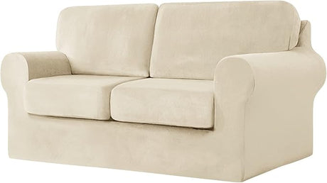 Sofa Cover with Separate Seat Cushions Covers and Backrests Covers Stretch Ektorp