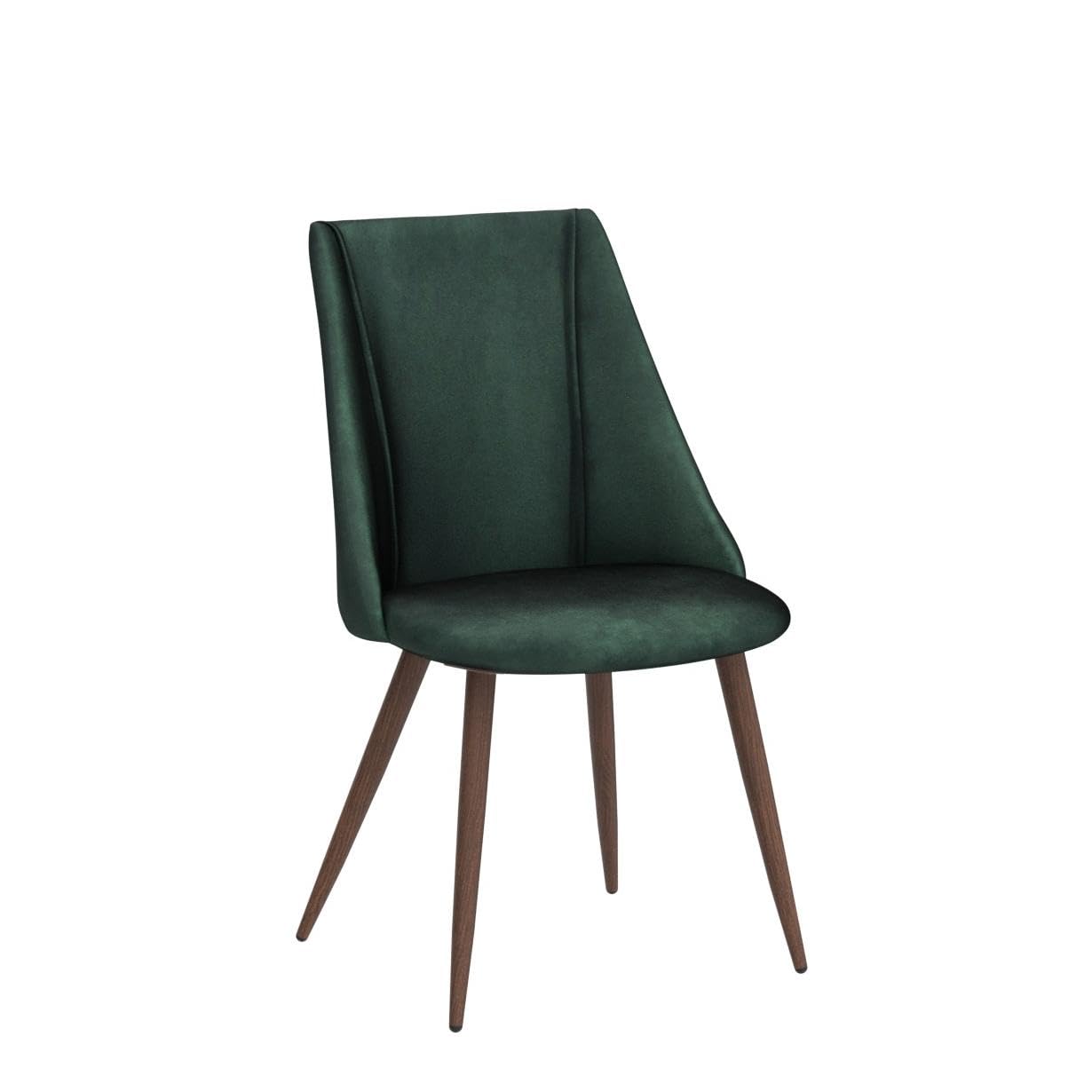 Dining Chairs Set of 2, Velvet Upholstered Kitchen Chairs Modern Dining Room Side Chairs