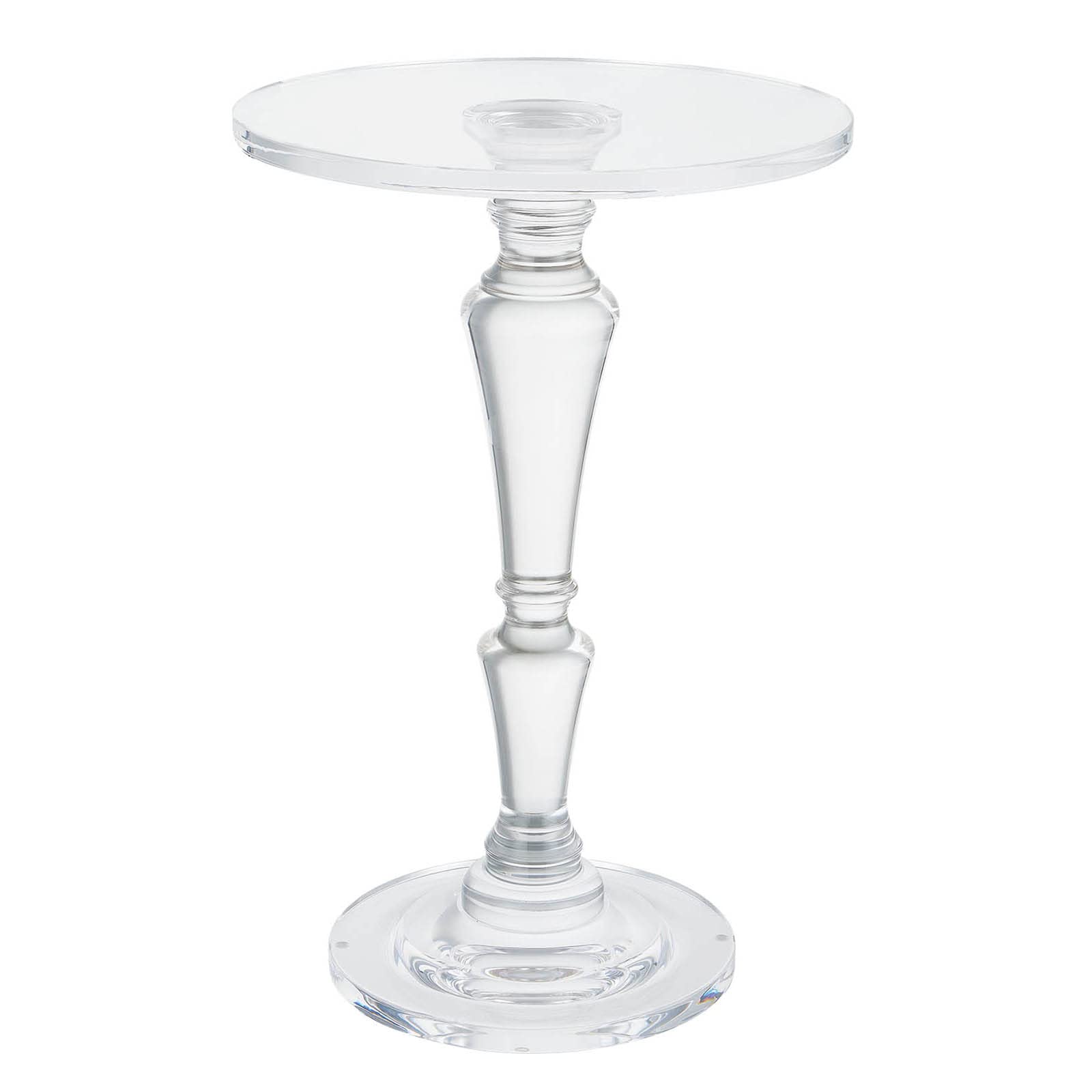 Furniture Acrylic Side Table, Acrylic End Table for Drinking Food