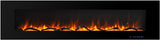 Electric Fireplace 72 Inches Wall Mounted Fireplace