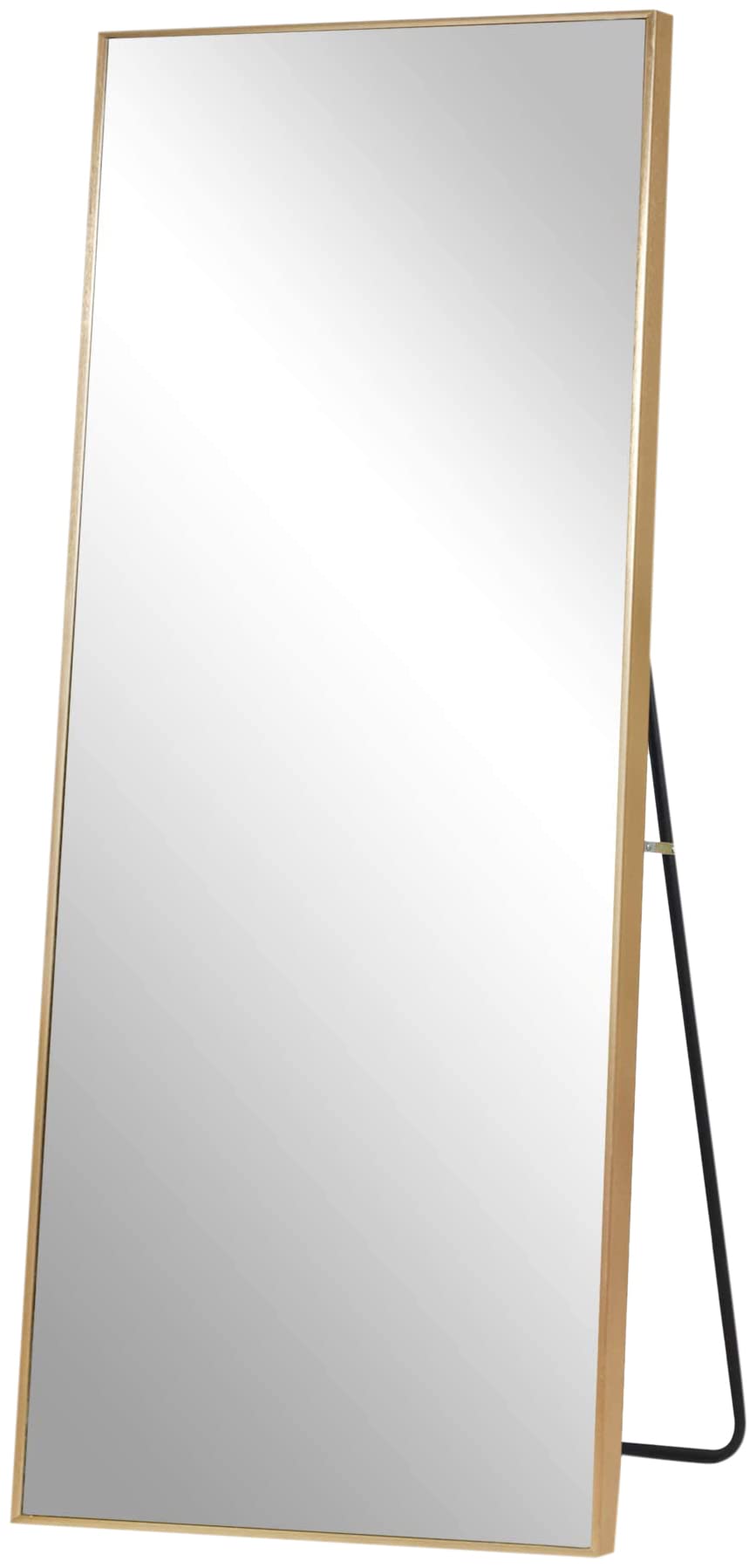 Full Length Mirror Aluminum Alloy Ultra-Thin Frame Floor Mirror Full Body Mirror Wall Mirror