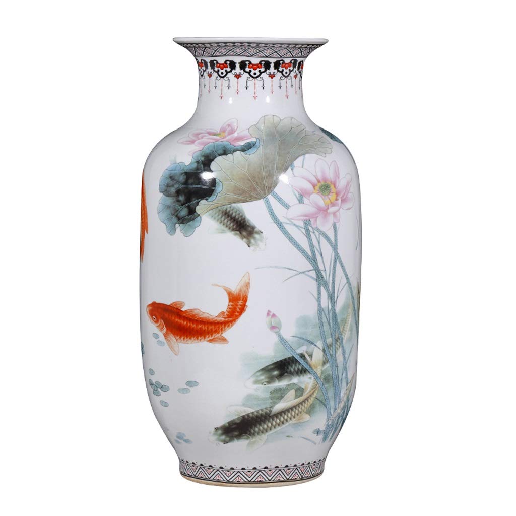 Sculpture Vase Vase Ceramic Floor Standing Large Classical for Dry Flowers Decoration