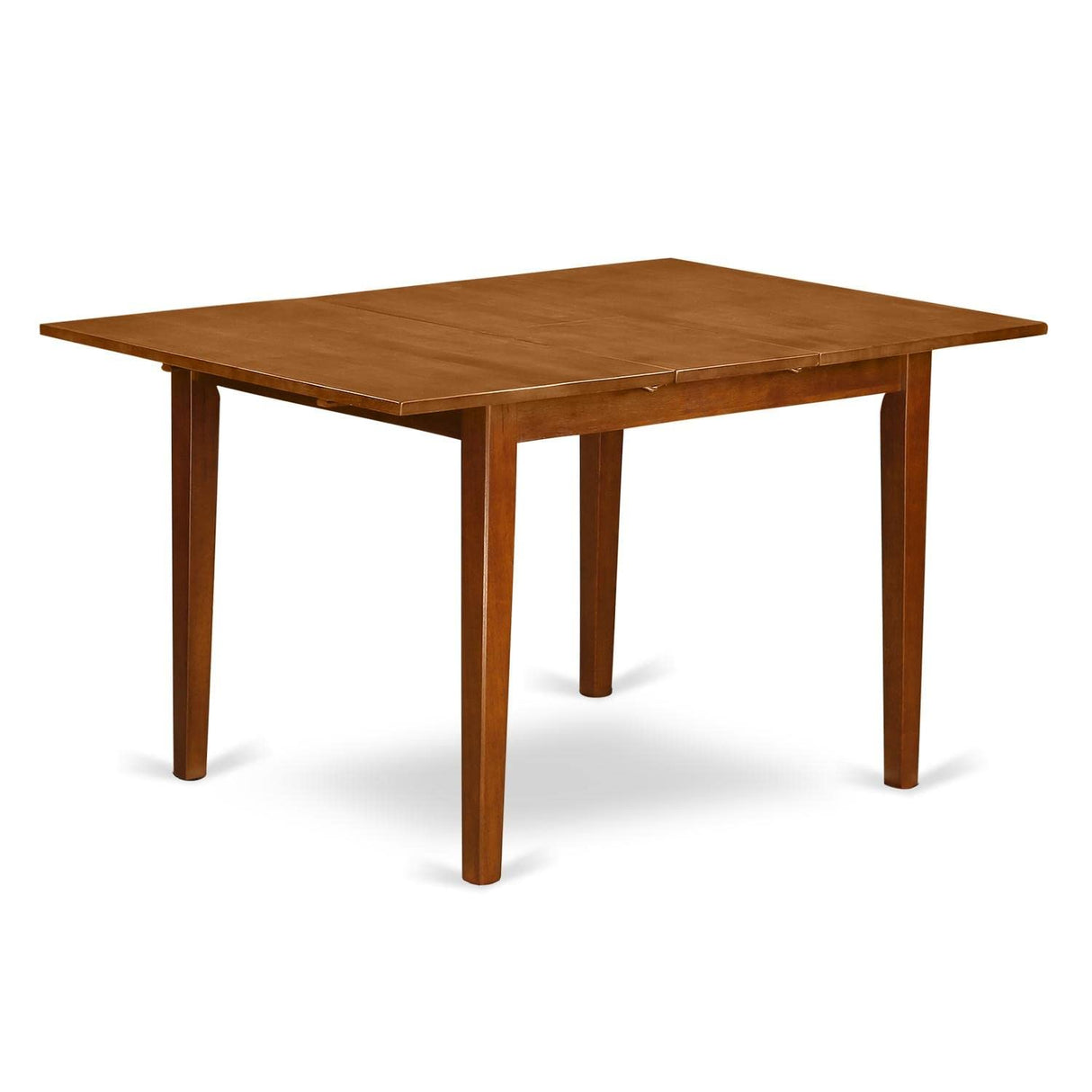 -SBR-C 5 Piece Kitchen Table Set for 4 Includes a Rectangle Dining Room Table with Butterfly Leaf