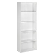 E-Commerce 68.9"(H) X 24.4"(W) X 9.45"(D) 5 Tier Bookshelf, Open Tall Bookcase
