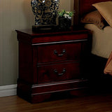 Mid Century Nightstand with Drawers, 2-Drawer Dresser Chest Bedside Table