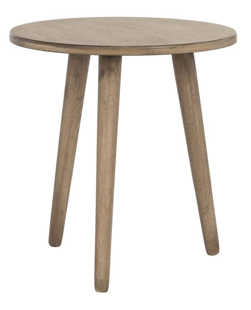 Home Orion Modern Chocolate Round Accent Table