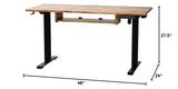 Standing Desk Adjustable Height with Extra Large Keyboard Tray, Electic Adjustable Desk
