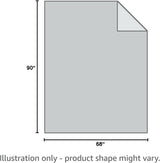 ELNIDO QUEEN Goose Feather Down Comforter Queen Size - All Season White Down Duvet Insert - Luxurious Fluffy Hotel Style Bedding Comforter - Ultra Soft 100% Cotton Cover - Queen (90x90 Inch)