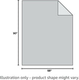 ELNIDO QUEEN Goose Feather Down Comforter Queen Size - All Season White Down Duvet Insert - Luxurious Fluffy Hotel Style Bedding Comforter - Ultra Soft 100% Cotton Cover - Queen (90x90 Inch)