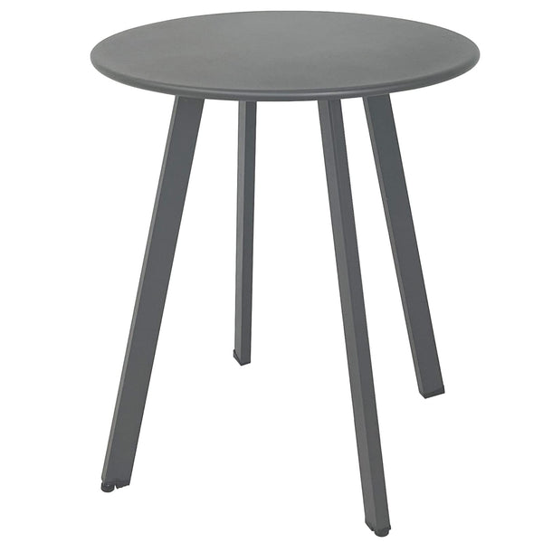 Outdoor Side Table, Weather Resistant Patio Small Side Table Outdoor Indoor Round