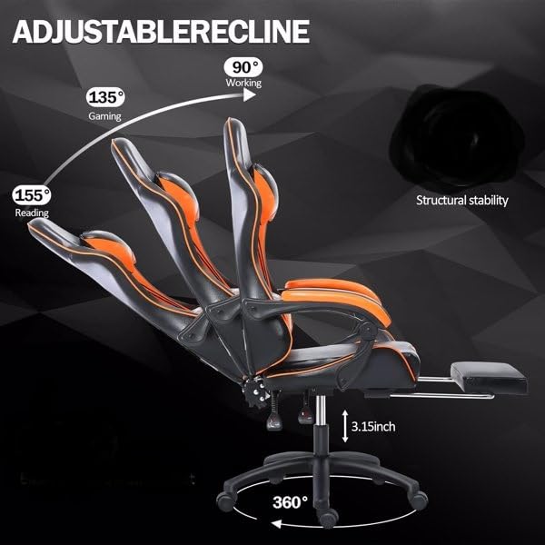 Gaming Chair Computer Gamer Chair,Ergonomic Desk Office PC Chair