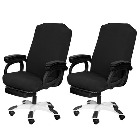 2 Pack Office Chair Cover, Stretchable Desk Chair Cover Removable Computer Chair Cover for Office Chair