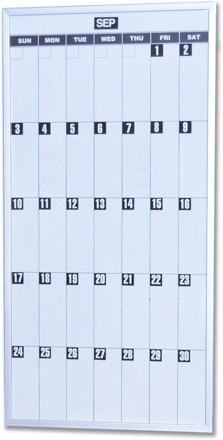 Office Magnetic Dry-Erase Whiteboard ModMonthly Planning Calendars (Set of 3)