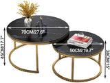 Round Coffee Table Coffee Table Nesting Coffee Table - Round Coffee Tables Set