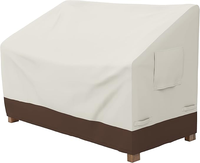 2 Seater Outdoor Couch Cover, Patio Furniture Cover, Waterproof, Anti-UV, Durable