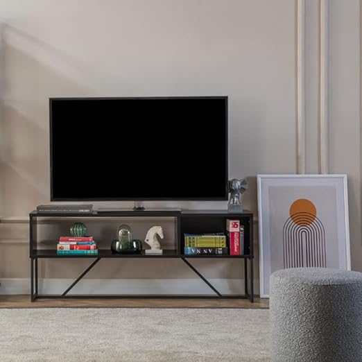 Sloan Media Console, Modern and Minimalist TV Stand for TVs up to 55"