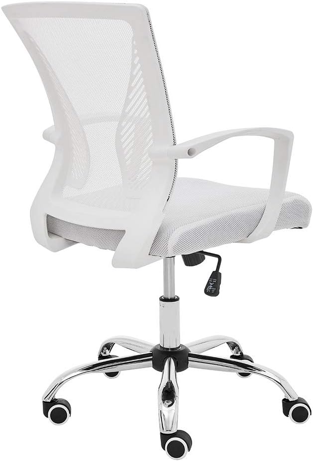 Zuna Mid-Back Office Task Chair - Ergonomic Back Supporting Mesh Back Desk Chair