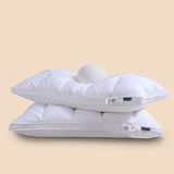 Nacove Heavenly Dreams Goose Down Pillow- Premium Quality Pillow - Breathable, Naturally Soft for - Sleep in Ultimate Comfort - King - 20 * 36"(Free PillowCase)