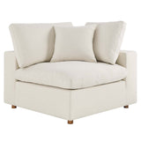 Commix Modular, Extra Large Sofa Sectional, Light Beige Fabric