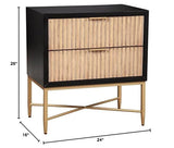 Larsen Nightstand, Black