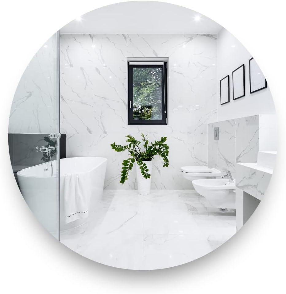 Wall Mirror, Polished Edge. Minimalist Style