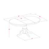 Kmax Black Dining Table Set for 4, 5 Piece Dining Table Set Wood Rectangle Compact Kitchen Table Set Dining Table Set for 4 with Slatted Back Chairs for Dining Room - Black Top, Black Frame