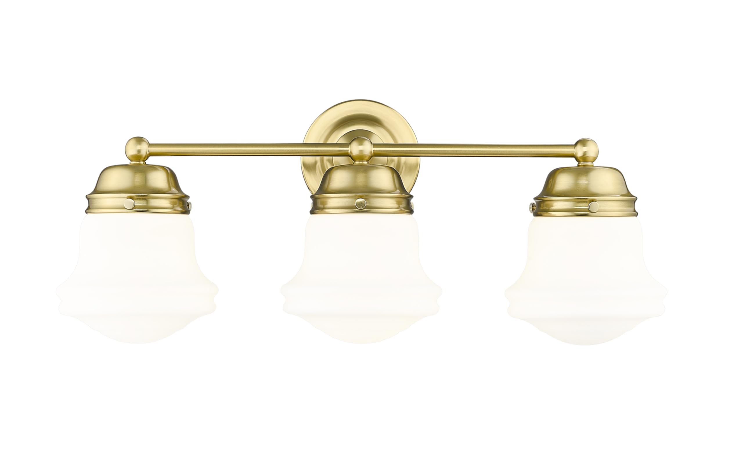 735-3V-BN Vaughn Vanity, 3-Light 180 Total Watts, Brushed Nickel