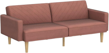 Futon Sofa Bed, Couch, Small Sofa, Sleeper Sofa, Loveseat, Mid Century Modern Futon Couch