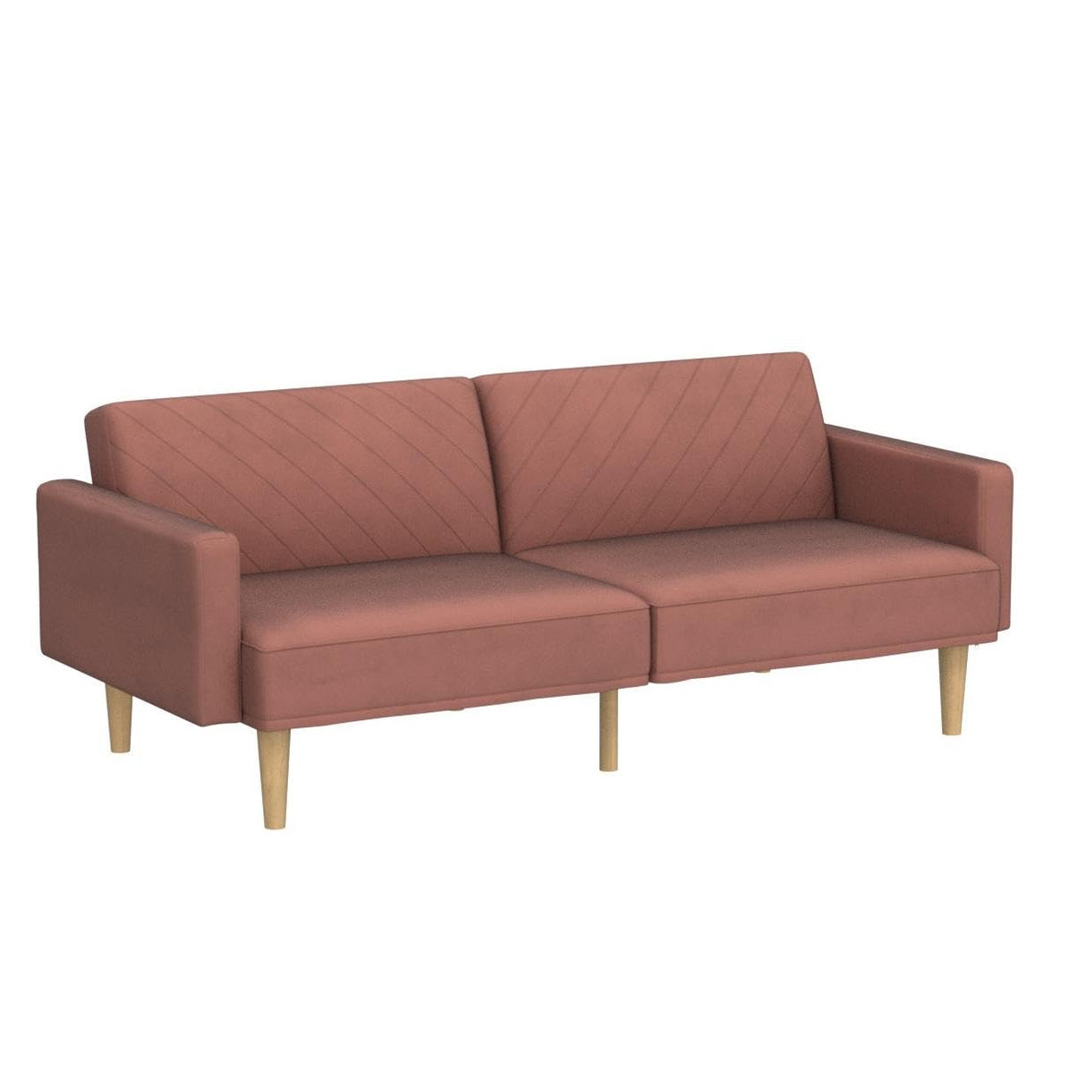 Futon Sofa Bed, Couch, Small Sofa, Sleeper Sofa, Loveseat, Mid Century Modern Futon Couch