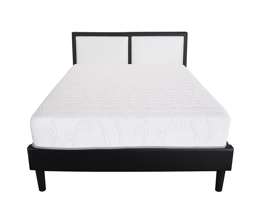 Queen Mattress, 10 Inch Support Cloud Hybrid Mattress, Gel Infused Memory Foam