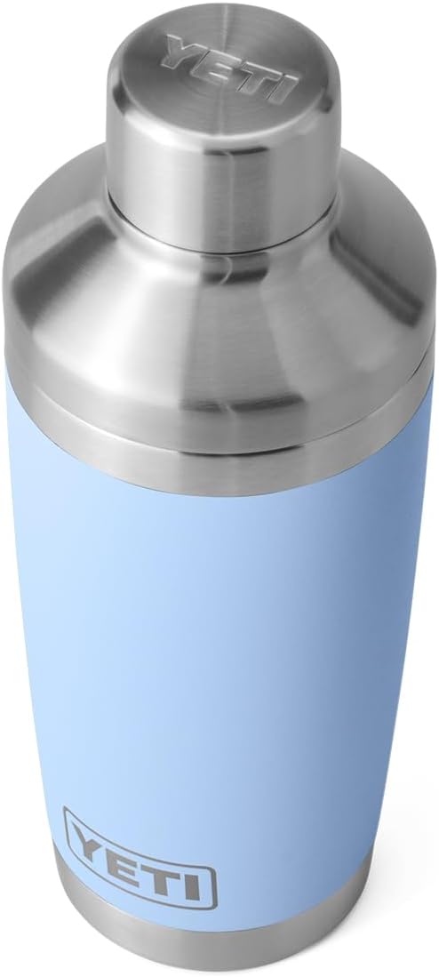 Rambler 20 oz Cocktail Shaker, Stainless Steel, Vacuum Insulated, Rescue Red