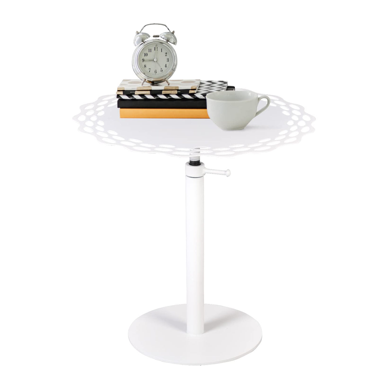 Adjustable Tray Metal Sofa End Table/Side Table/Night Stand/Bedside Table/Snack Table/Accent