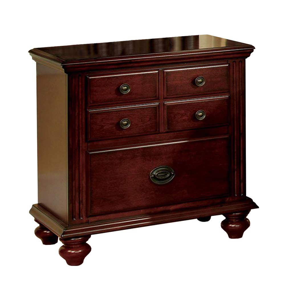 of America Gabrielle Ii Cherry Nightstands