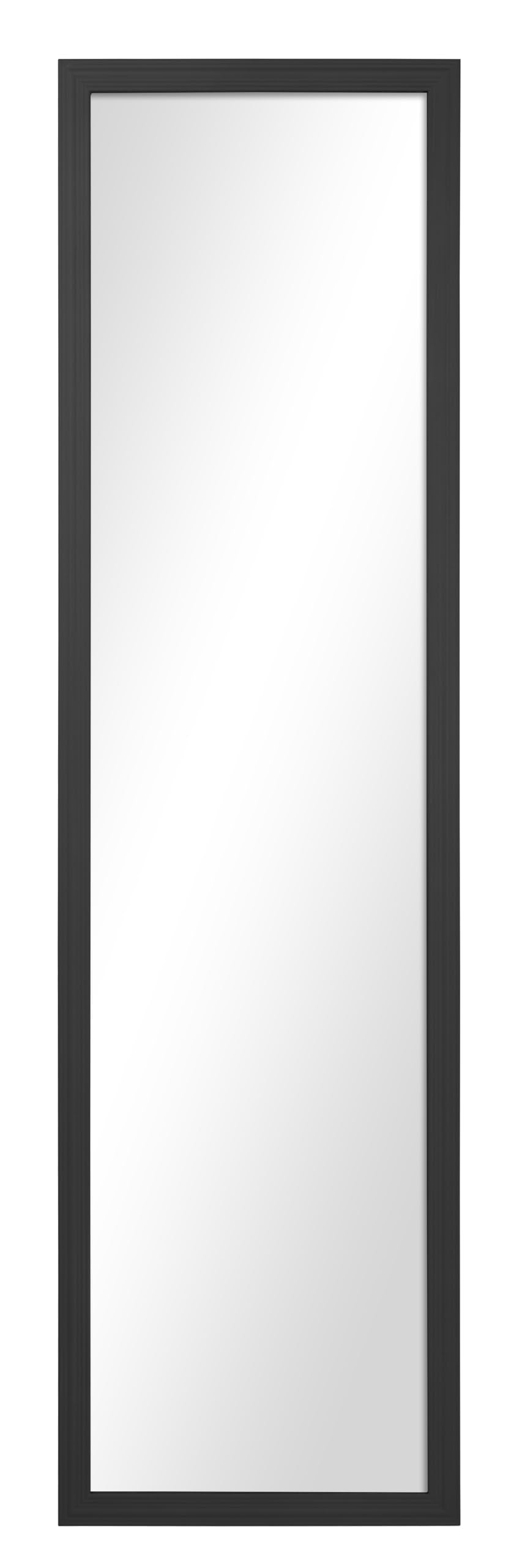 Full-Length Door Mirror Black Finish