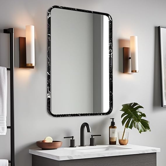 Bathroom Mirror, Bronze Wall Mirror, Bronze Vanity Mirror